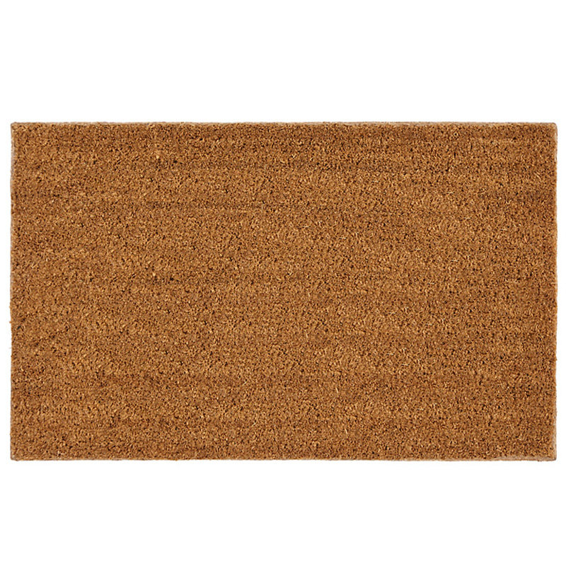 定制印度进口椰棕门垫防滑进门门厅地垫入户门口蹭土家用棕榈地毯