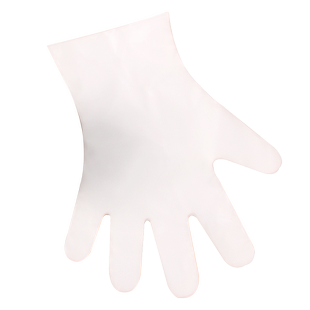 1000只抽取式一次性手套cpe特厚食品级家用加厚透明盒装防护塑料