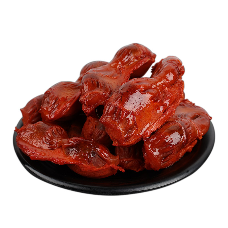 9【超值50包】香辣鸭胗小包装卤味鸭肫熟食休闲小吃零食3包小雅的零食