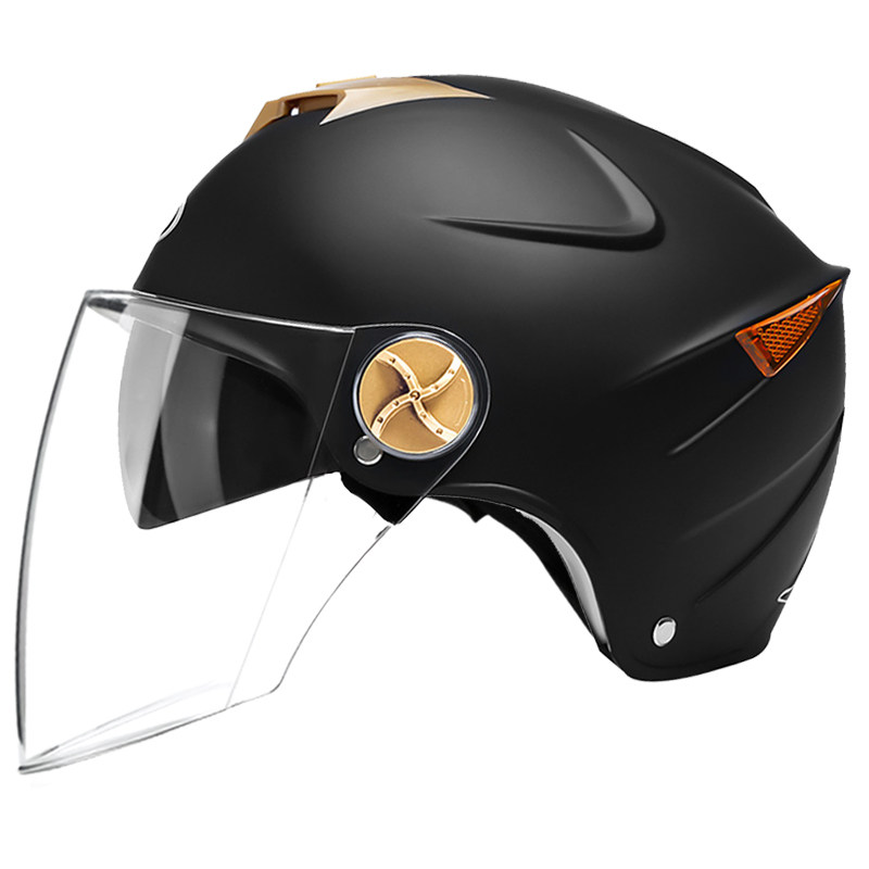 ad电动电瓶车头盔男女士轻便夏季防晒韩版半盔四季通用夏天安全帽