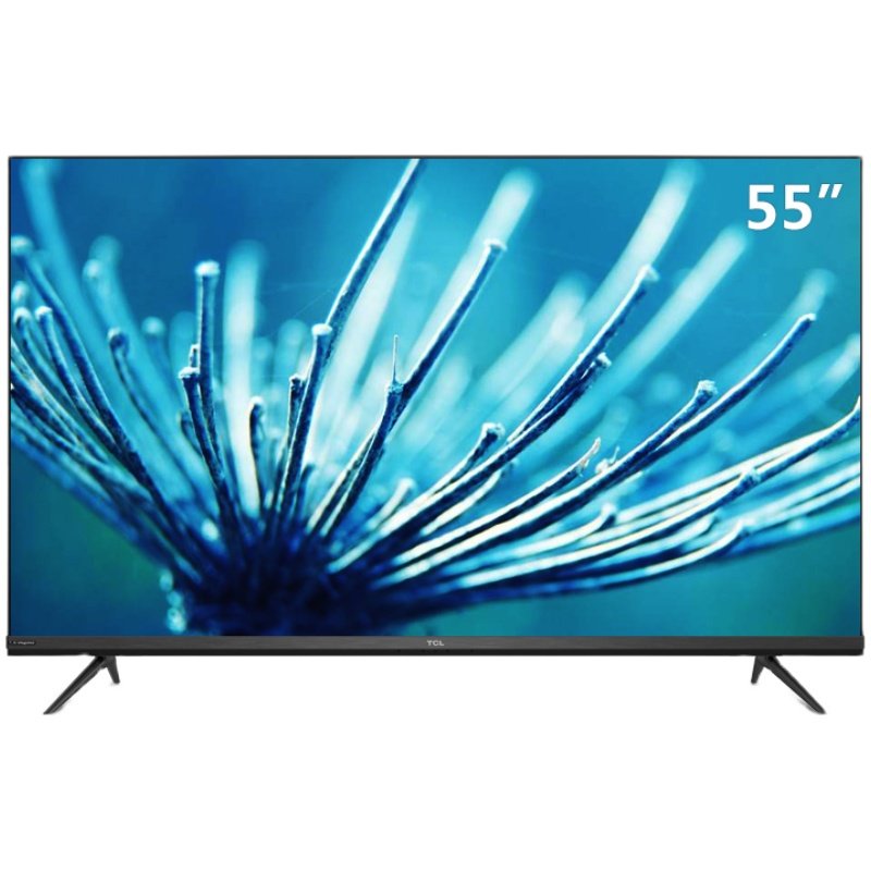 tcl 55v6m 55英寸安卓语音免遥控ai全面智慧屏4k高清液晶大电视