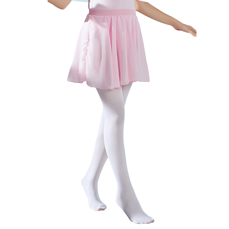 儿童连裤袜白色夏季薄款女童打底裤春秋宝宝练功跳舞专用舞蹈袜子