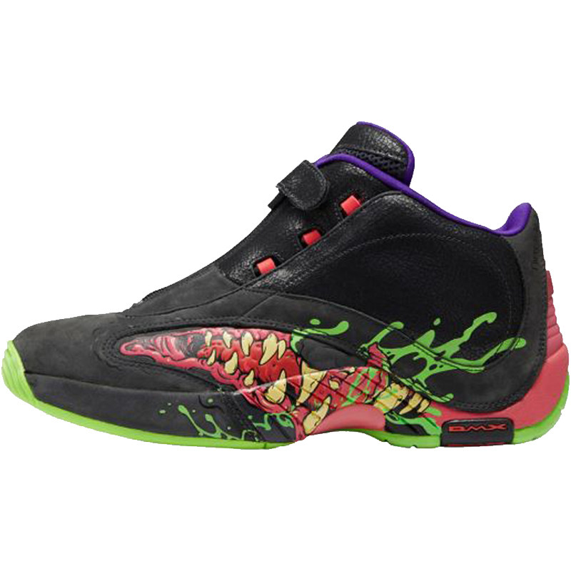 reebok锐步 answer iv 捉鬼敢死队联名款 男子中帮篮球鞋h03288