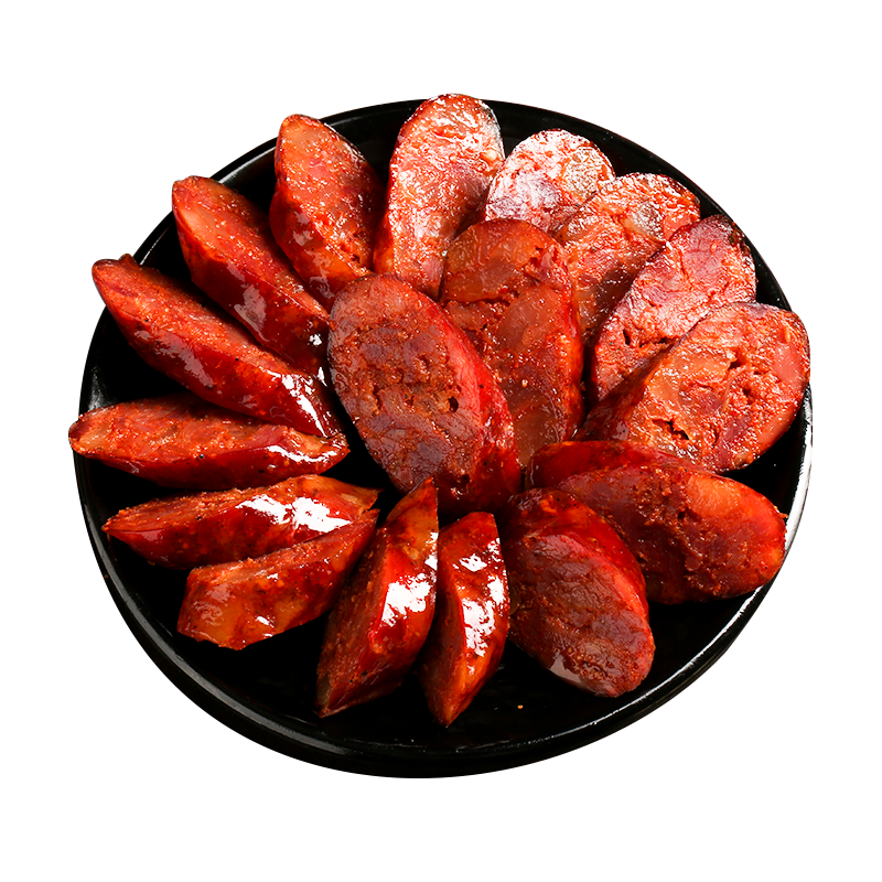 魏姐麻辣香肠风干腊肠四川特产正宗农家自制烟熏川味五花腊肉烤肠