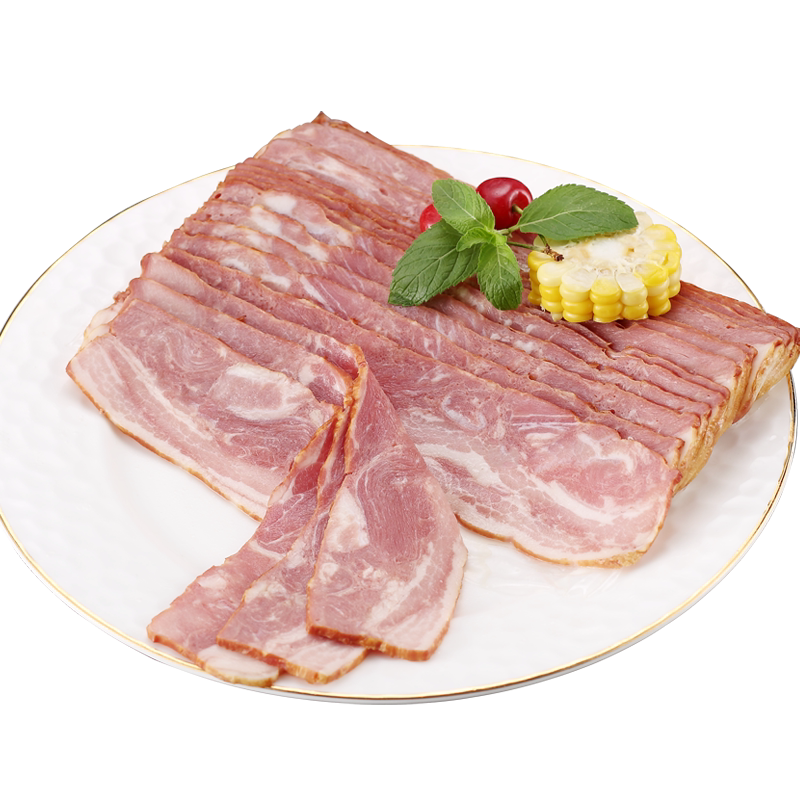 喜得佳培根片600g供港家用早餐生酮肉片商用手抓饼原料三明治材料