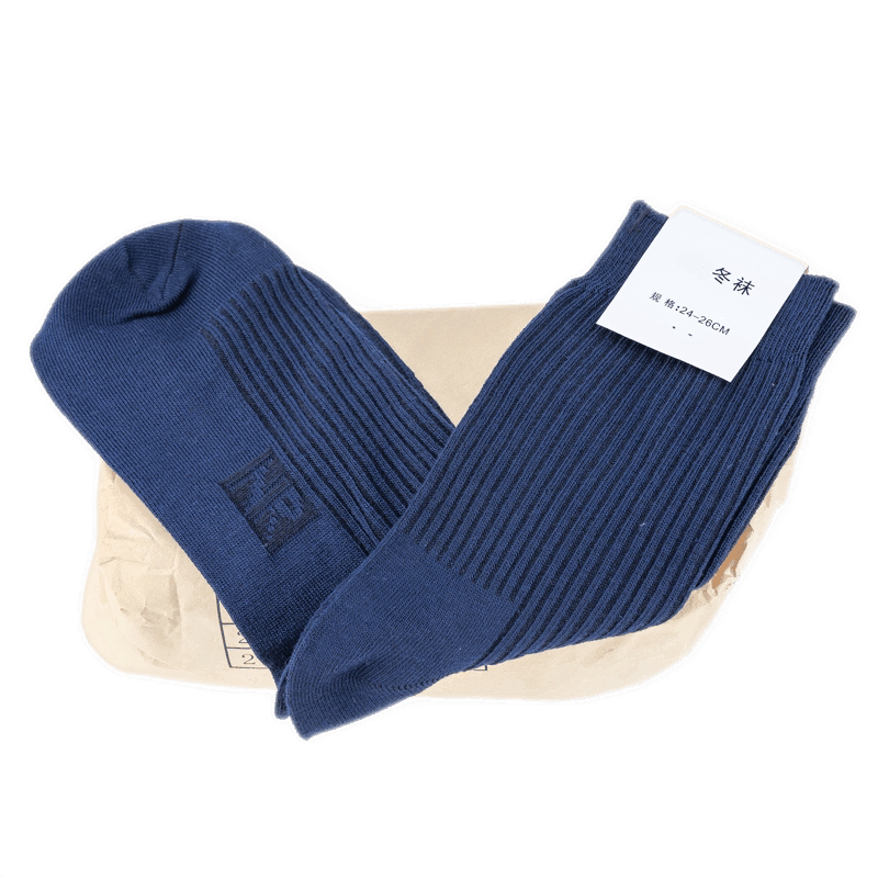 军袜冬男制式军袜子冬袜防臭耐磨中筒军训藏青黑色夏袜运动袜