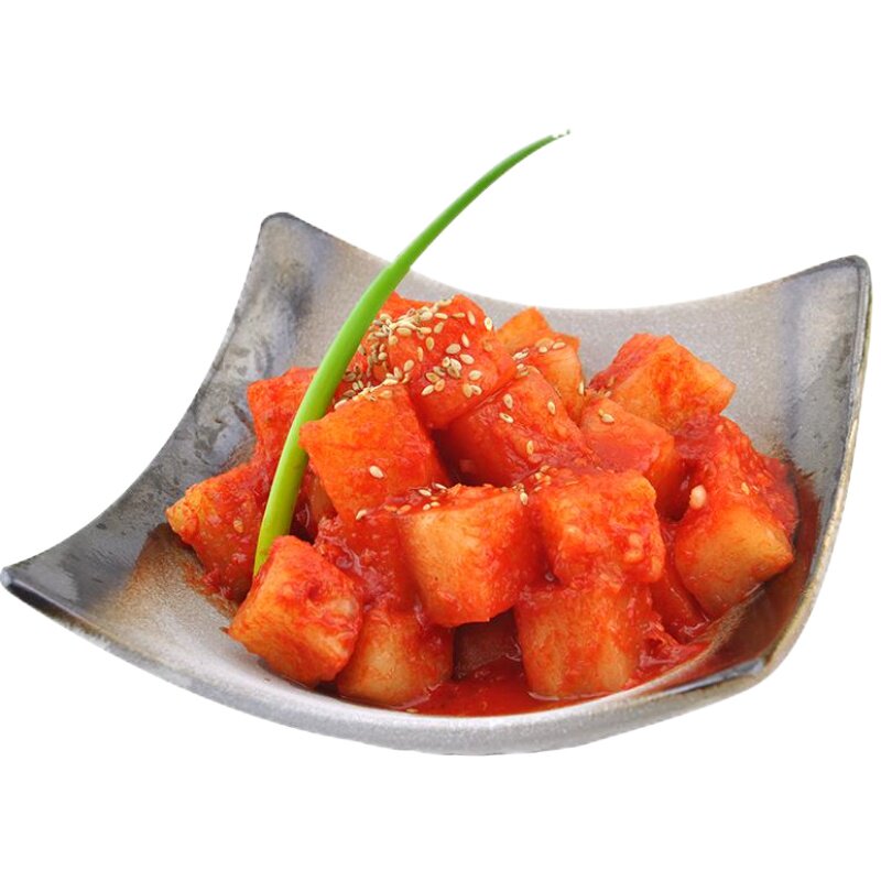 金刚山韩式萝卜块泡菜延边朝鲜爽口小萝卜咸菜下饭菜延边特产400g