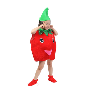 儿童水果蔬菜西红柿演出服装造型服