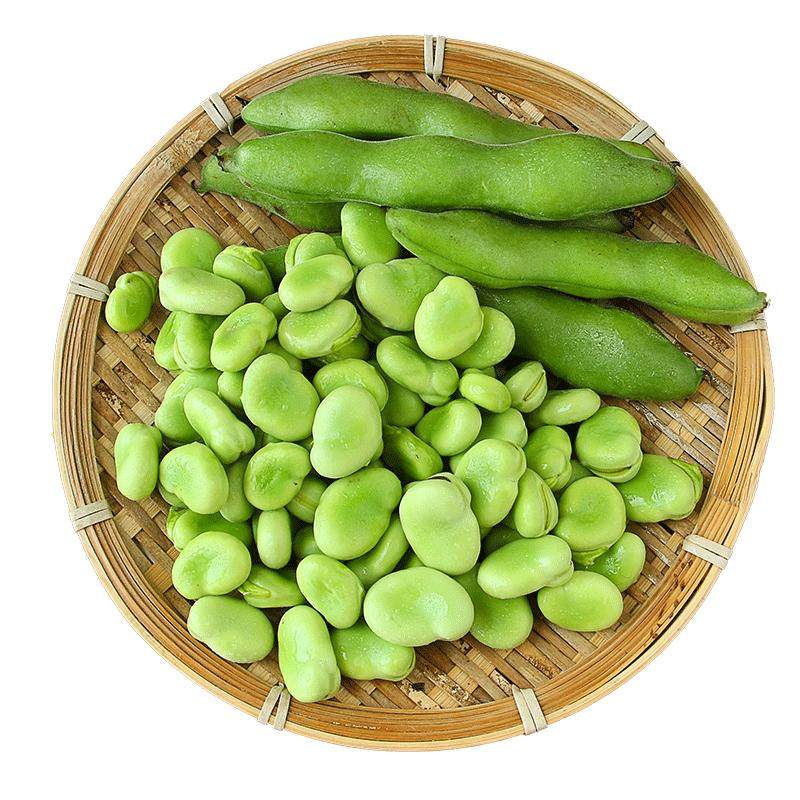 2022年云南新鲜蚕豆10斤带壳蔬菜罗汉兰花胡毛青豆5豆荚现摘包邮