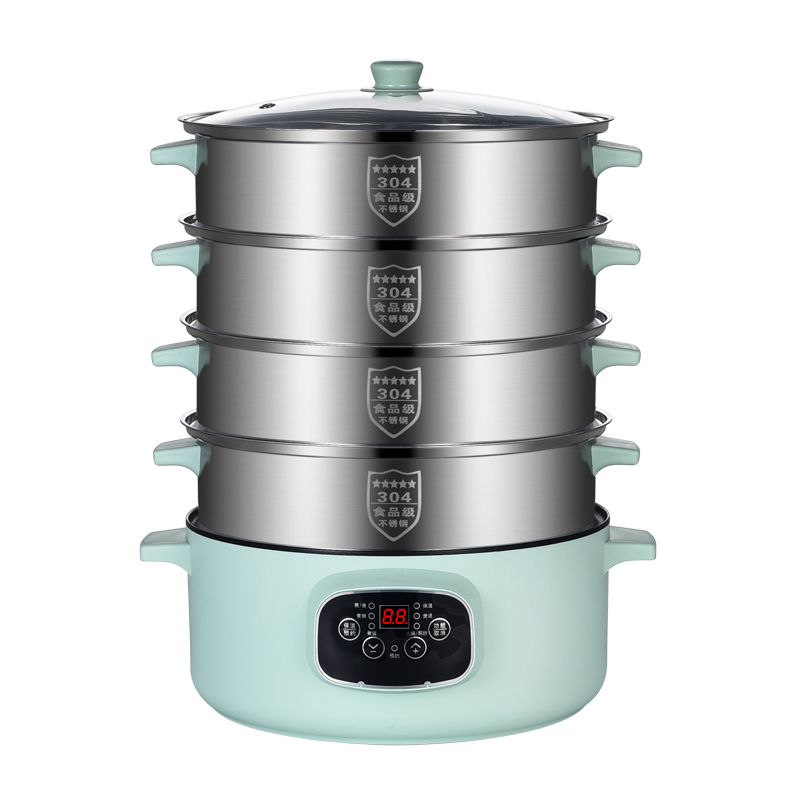 电蒸锅多功能家用三层