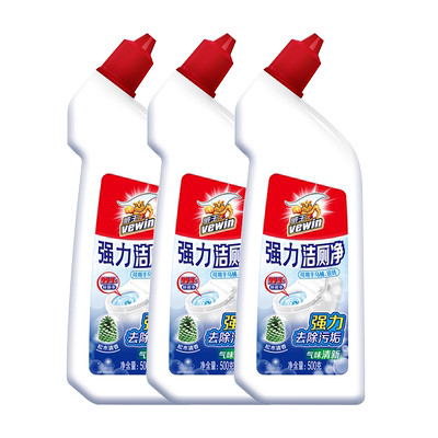 【超威】家用强力洁厕灵500克*3瓶