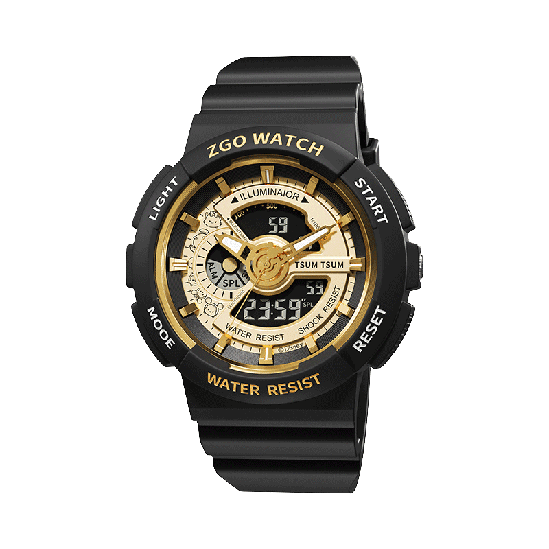 zgo迪士尼独角兽运动手表男士