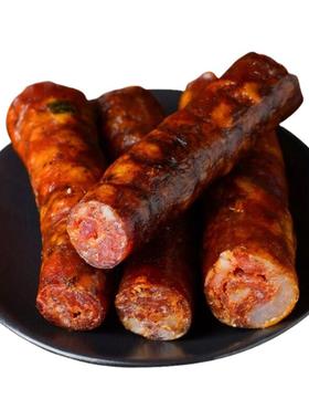 湖北宜昌特产三峡烟熏腊肠农家生态放养麻辣鲜香土家风味香肠400g