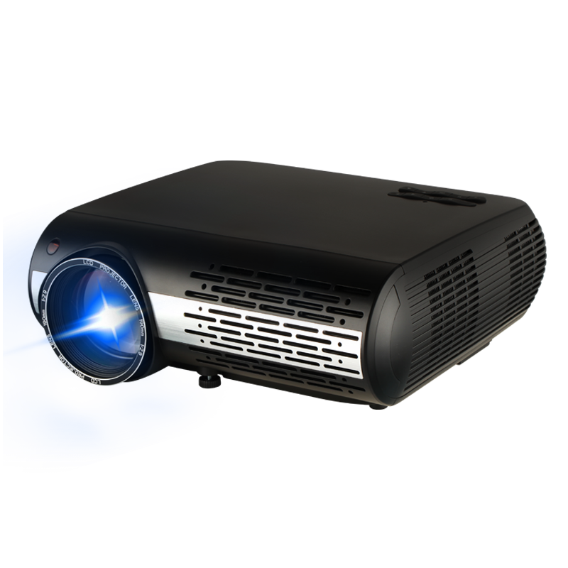 轰天炮m2投影仪家用小型wifi无线高清1080p办公投影机3d家庭影院2018