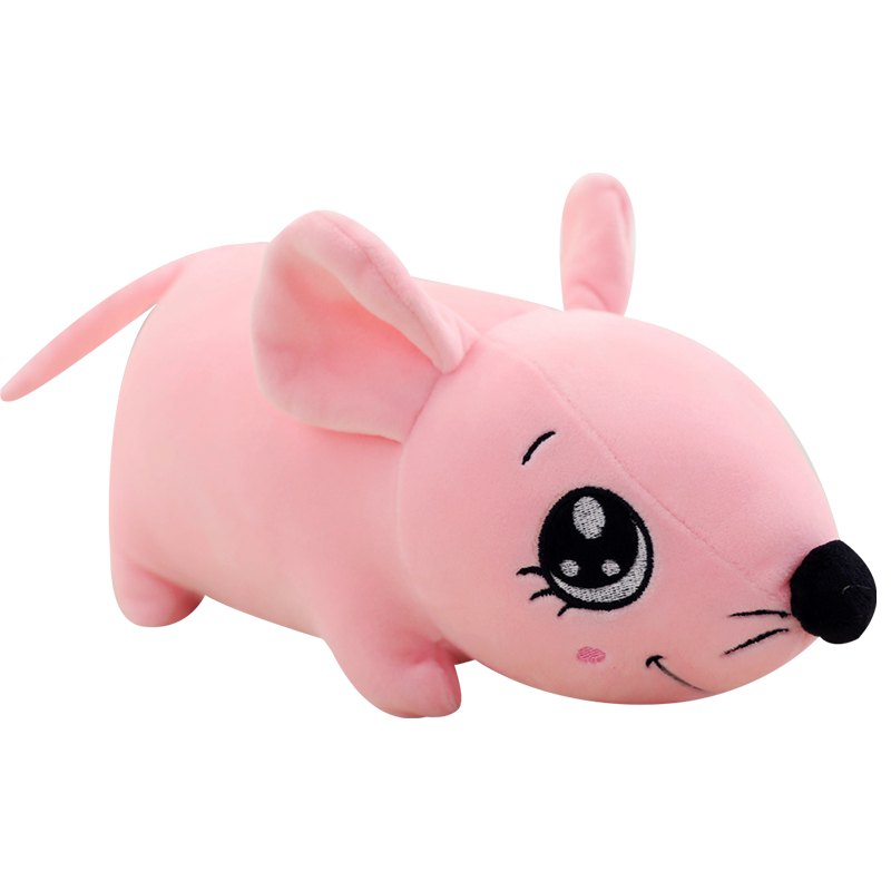 超萌可爱趴趴小老鼠娃娃公仔毛绒玩具睡觉抱枕小玩偶鼠年吉祥物女