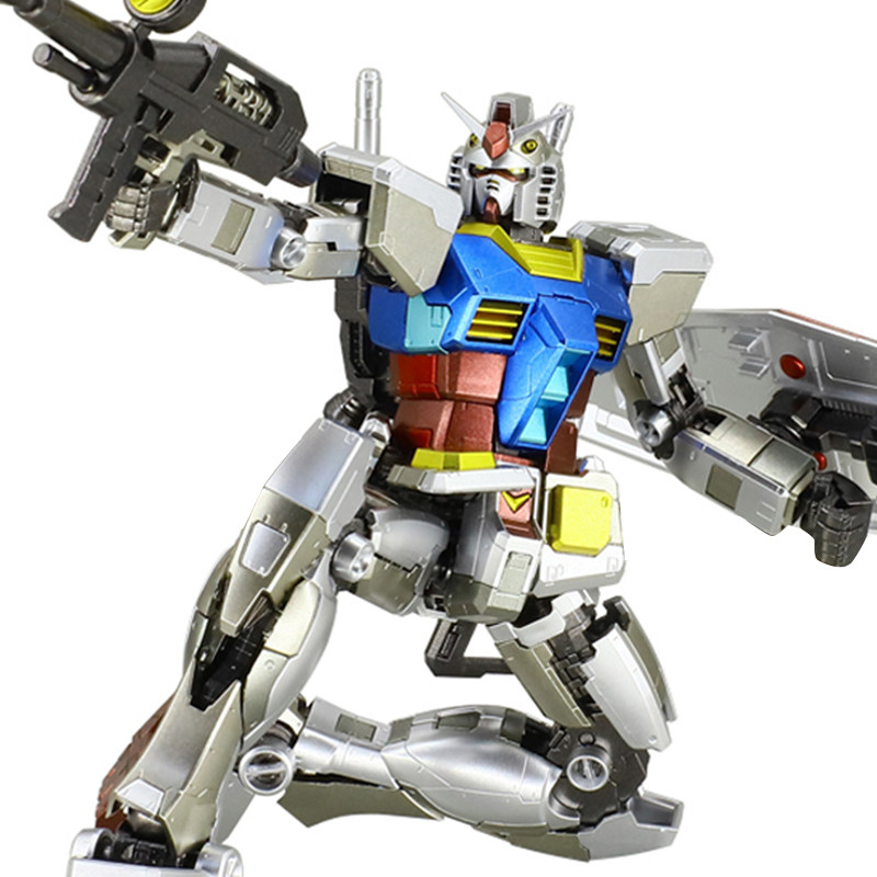 千手头号玩家 万代金属着色 rg rx78 1:144元祖敢达 高达男孩礼物