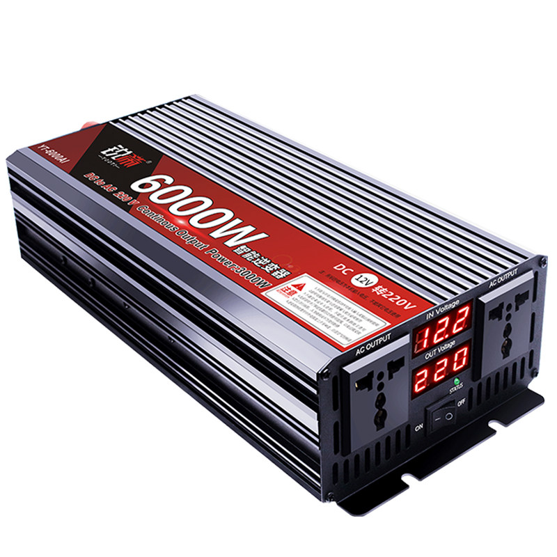锐帝车载家用大功率逆变器12v24v48v60转220v3000w6000电源转换噐