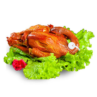 沟帮子老式古法熏鸡尹家正宗烧烤鸡扒鸡东北辽宁锦州特产卤味熟食