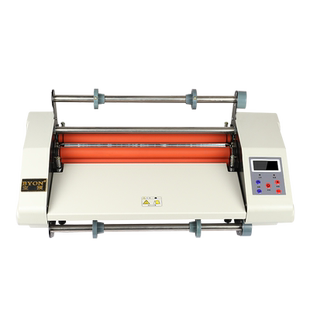 v370fs/v370f防卷曲热覆膜机自动收卷收纸复膜机带修边菜单文件彩页裱