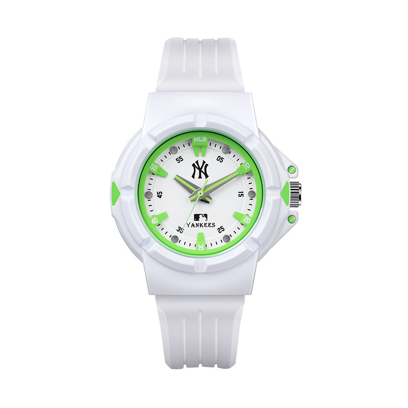 新款mlb正品牌美职棒手表女学生石英表运动男表高颜值防水情侣表