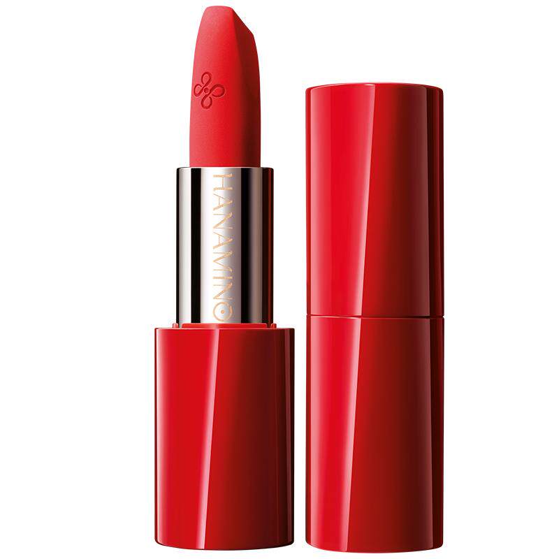 花迷小扭腰口红雾缎唇膏持久锁色滋润不沾杯枫叶红雾感哑光