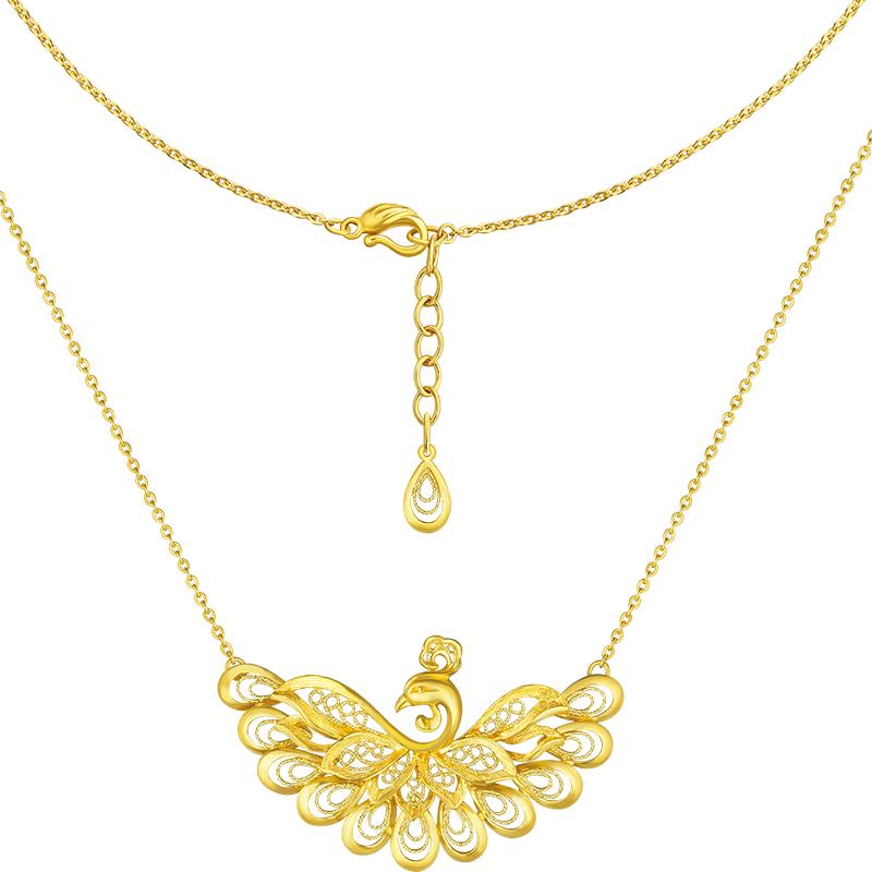 六福珠宝官方旗舰店金项链