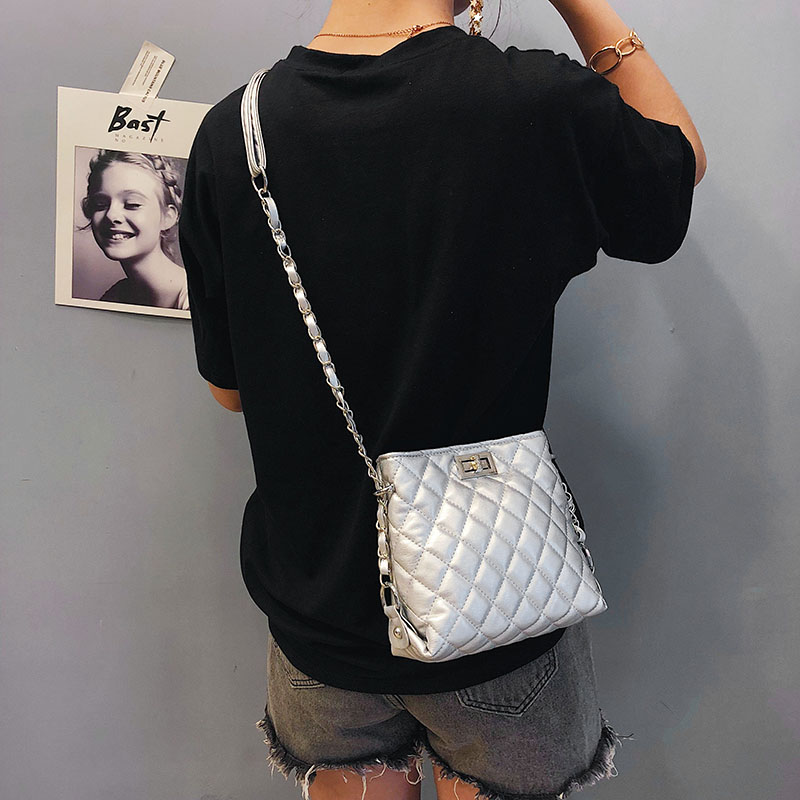 上小包包女2018夏天新款潮韓版百搭斜挎單肩鏈條菱格白色仙女包在類目 箱包皮具/熱銷女包/男包, 女士包袋中 - 來自Buy2taobao.com提供專業的淘寶代購服務