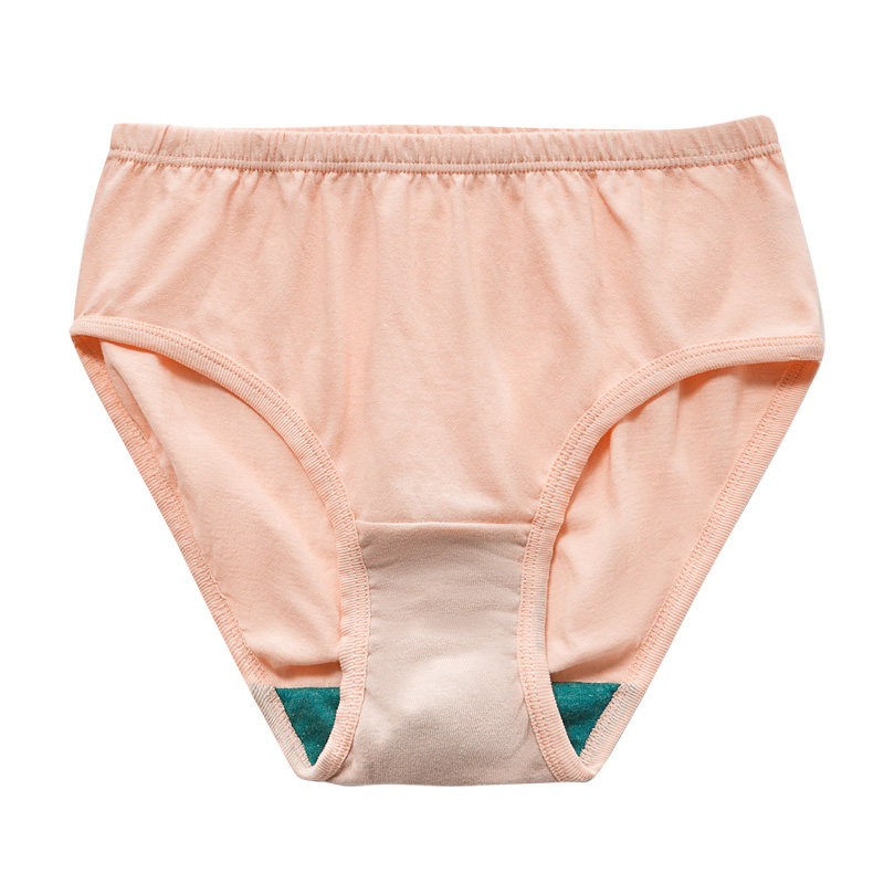 ab内裤女士夏薄纯棉中老年人短裤全棉大码宽松高腰抗菌妈妈三角裤