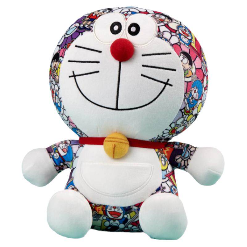 日本村上隆哆啦a梦公仔联名款叮当猫毛绒玩具机器猫玩偶生日礼物
