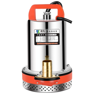 名磊12v24v48v60v直流潜水泵 电瓶电动车灌溉家用农用船用抽水机