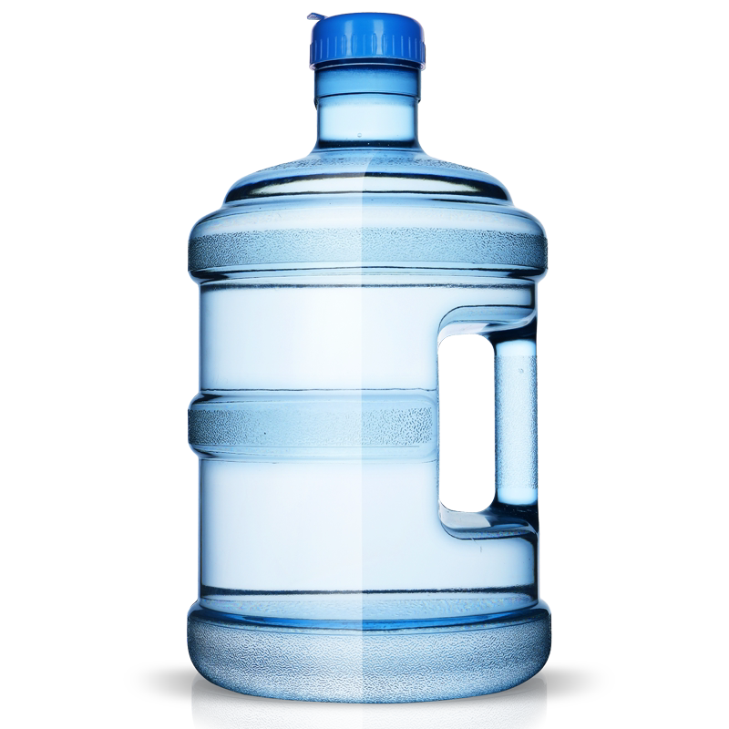 加厚家用小饮水机桶矿泉水桶纯净水桶手提式pc桶装水桶7.5升5带盖