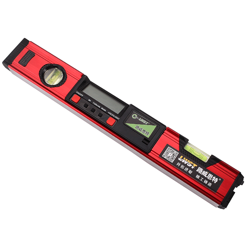 高精度电子数显水平尺工程测量尺水平坡度垂直测量工程检测靠尺
