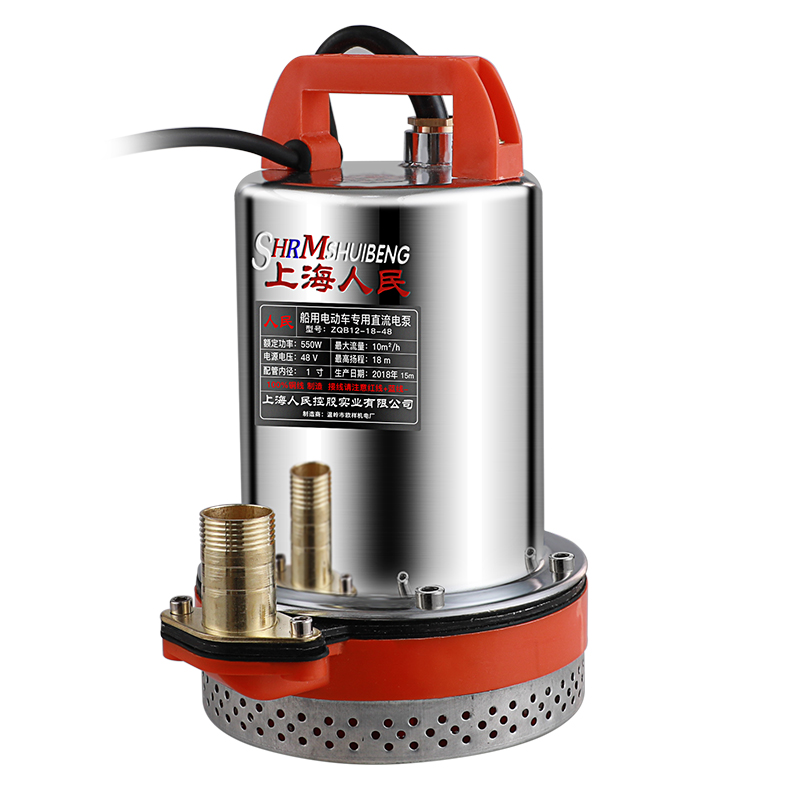 直流潜水泵12v24v48v60v72伏电瓶车电动车家用小型灌溉农用抽水机