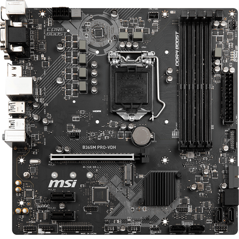 msi /微星b365m pro-vdh电竞主板怎么样?被忽然给好评后,发现后悔了?