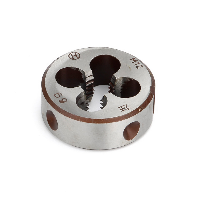 合金钢板牙手动螺纹套丝圆形板牙园扳牙m4/5/6/8/10/12/14/16/18