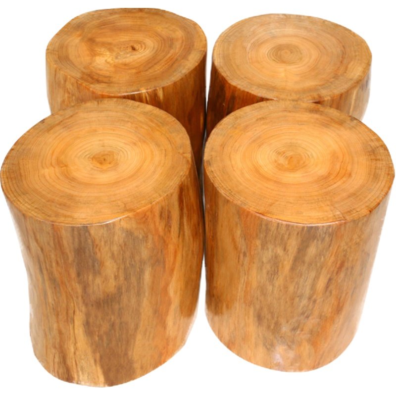 香樟木树墩子原木头凳子树根根雕茶几圆凳家用实木墩子坐凳树桩子