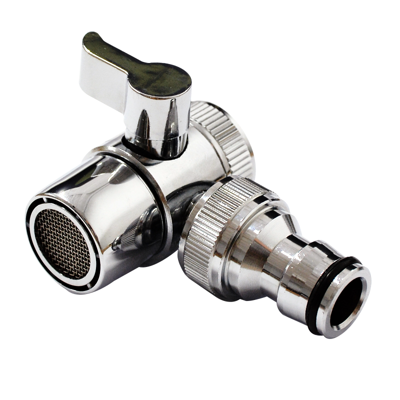 水龙头转换接头一分二厨房洗衣机进水管洗车机水枪转接头快接配件