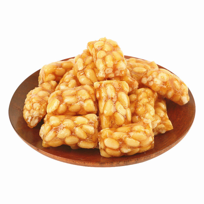 苏州特产纯手工独立包装超多松子脆松糖果松子糖特级