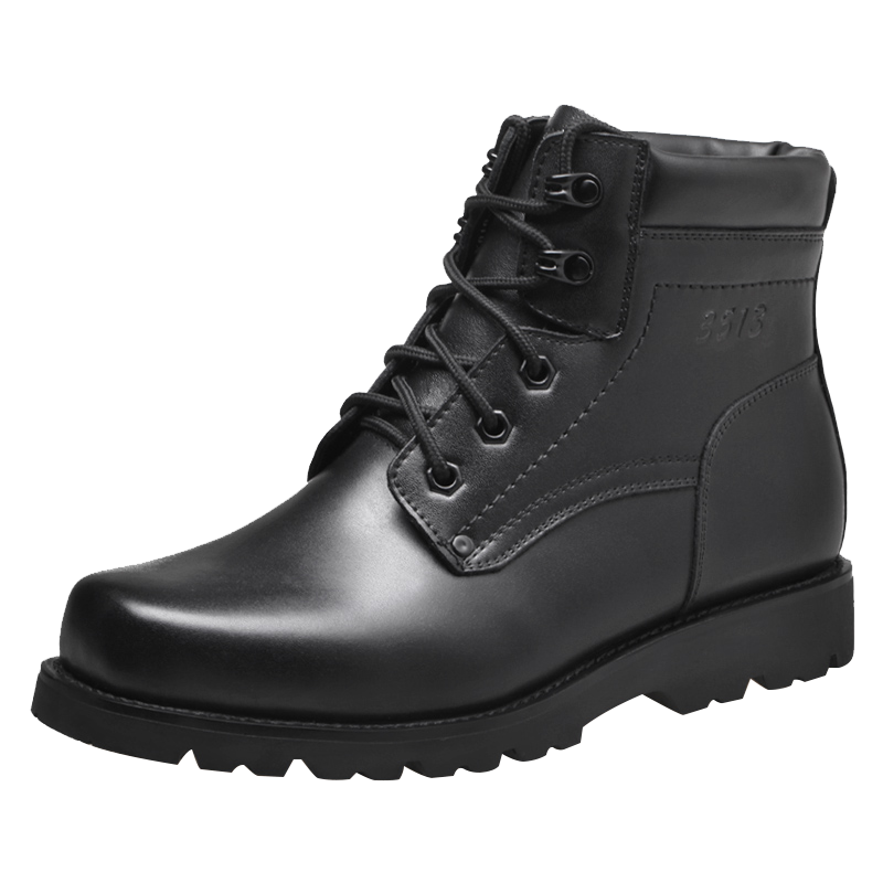 3513巡洋舰皮靴男军靴特种兵秋冬季工装棉靴作战靴高帮鞋加绒加厚