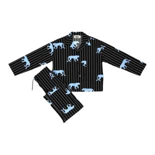 【龚俊同款】tbh野兽派家居天丝棉家居服套装女可外穿情侣睡衣