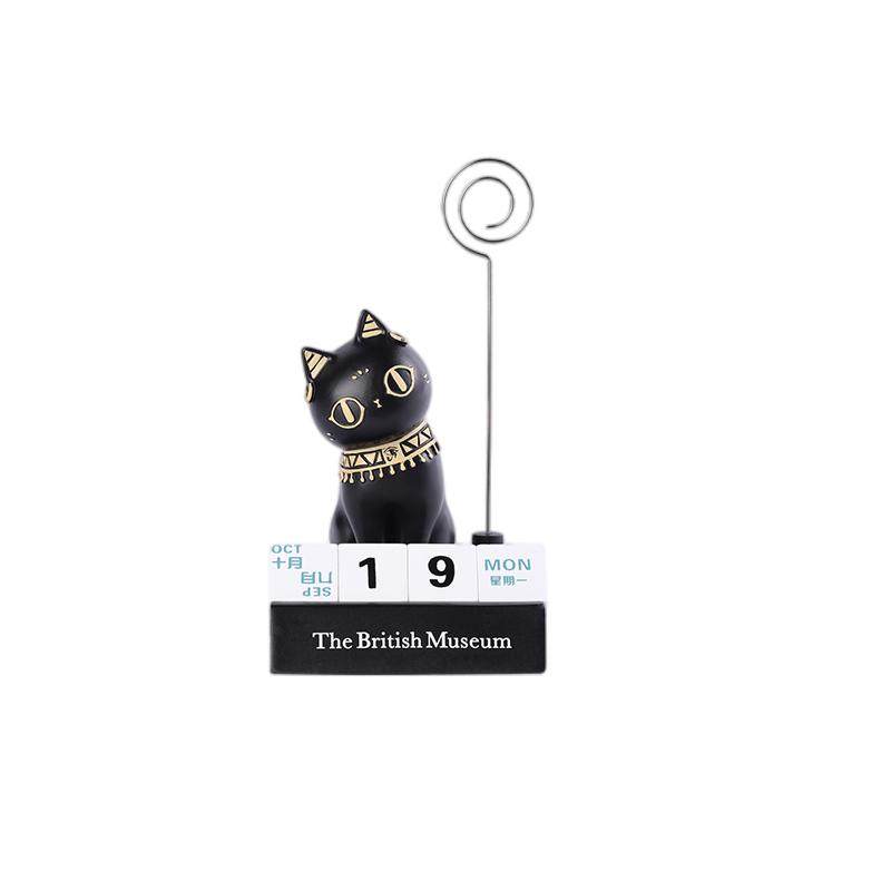 大英博物馆日历便签夹桌面小摆件情绪稳定器办公室摆件生日礼物