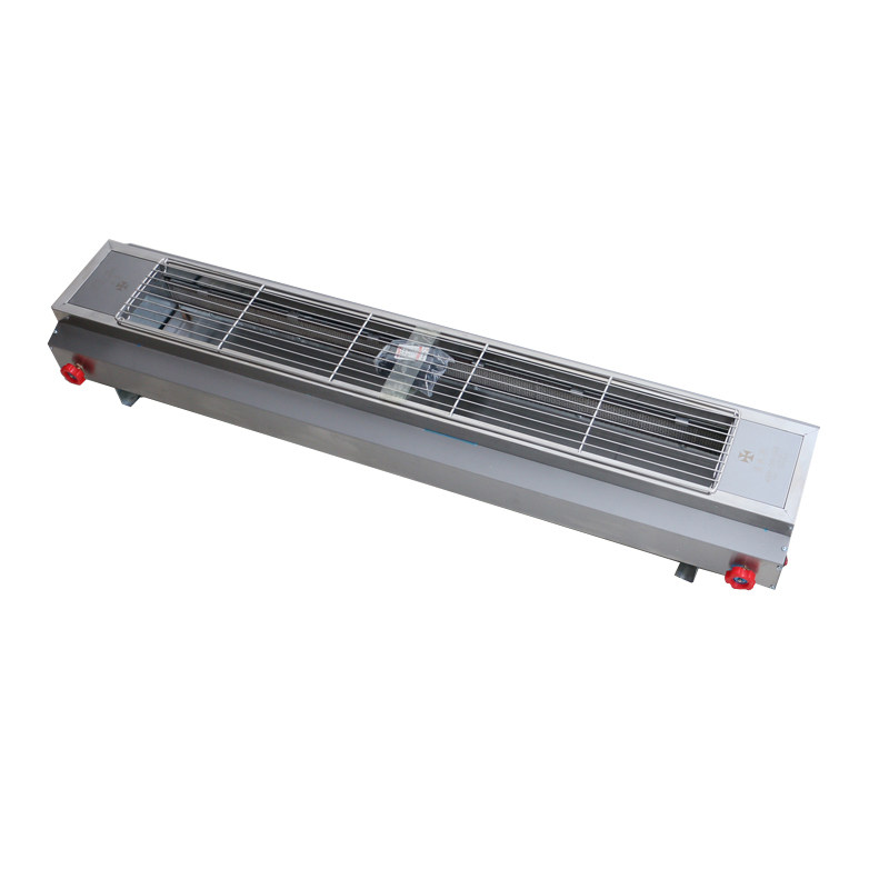 京民兴燃气烧烤炉 烧烤机商用加长液化气煤气摆摊无烟烤面筋生蚝