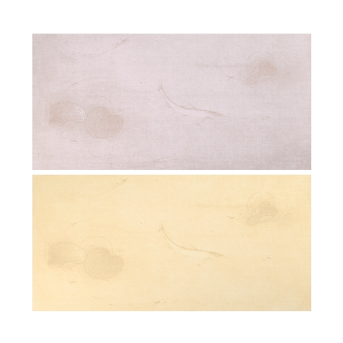 宣纸复古蜡染做旧小楷行书手札书法创作专用半生半熟仿古毛笔书法作品