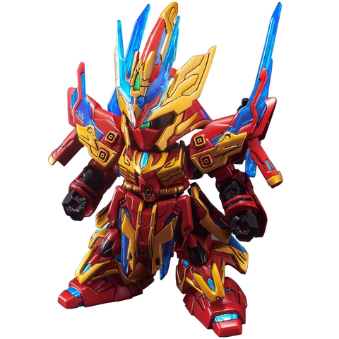 万代高达拼装模型 q版 bb战士 sd三国创杰传21 张辽沙扎比高达