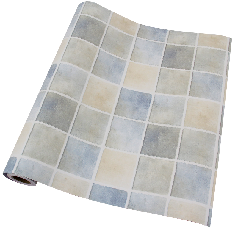 卫生间厕所防水地贴厨房地板贴自粘防滑洗手间瓷砖地面翻新地垫纸