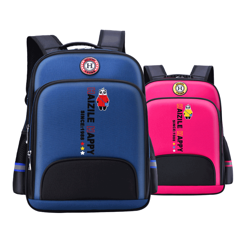 书包小学生一二年级三到六儿童减负护脊超轻轻便女男童定制印logo