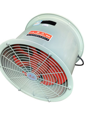 浙江沈力防爆出品管道轴流风机 防油防潮耐高温 通风机排气扇工业