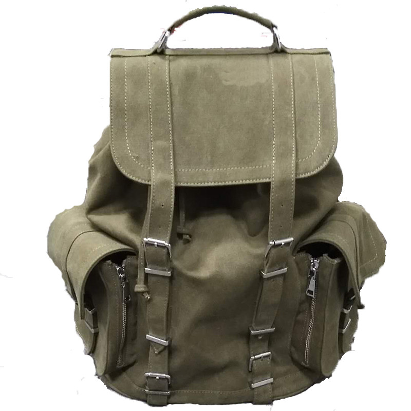 韩国代购 readymade军布包大容量双肩背包男士登山包旅游行李包潮