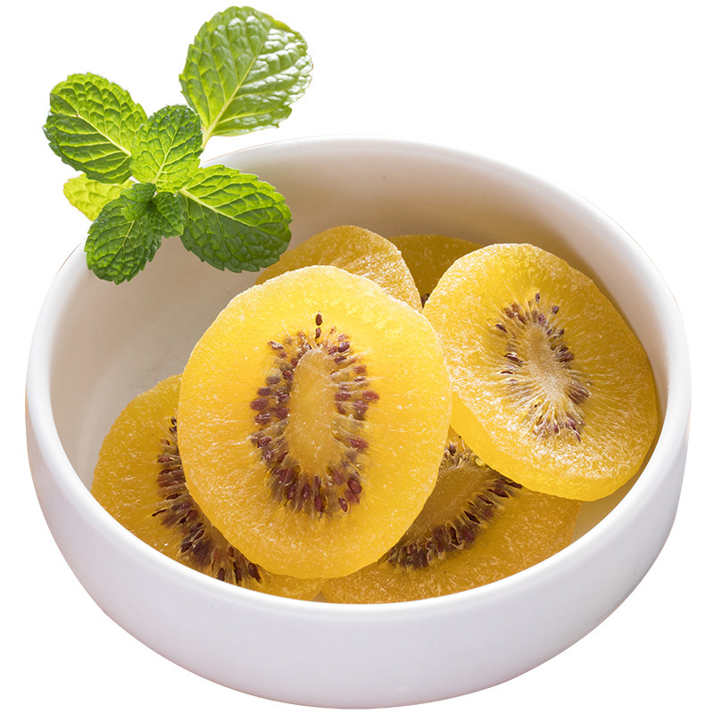 山妞猕猴桃片水果干黄心猕猴桃干250g奇异果脯零食小吃办公室食品