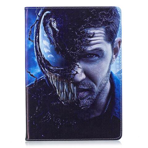 适用毒液2018ipad air2保护套pro9.7漫威mini3/4皮套2018/2017壳